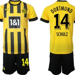 SCHULZ #14 Borussia Dortmund BVB Heimtrikot 2023 für Herren Online Verkauf