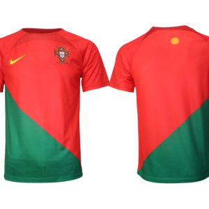 Günstige Fußball Trikotsatz Portugal Heimtrikot WM 2022 Kurzarm Online Bestellen