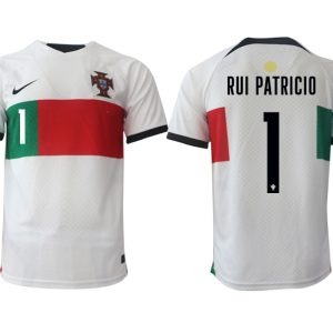 Herren Fußballtrikot Portugal WM 2022 Auswärtstrikot bestellen mit Aufdruck RUI PATRICIO 1