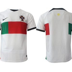 Personalisierbar Fußballtrikot Portugal WM 2022 Auswärtstrikot online bestellen