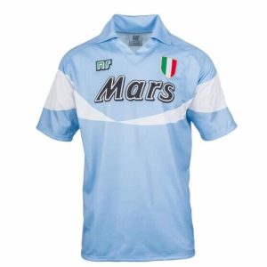 NR Nicola Raccuglia Napoli 1990-1991 Heimtrikot Kurzarm