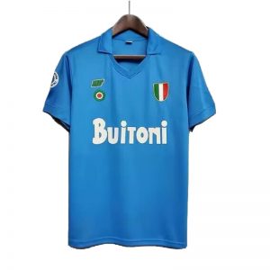 SSC NAPOLI Vintage 1987/88 Heimtrikot Kurzarm