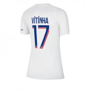 Damen Fußballtrikot Paris Saint-Germain PSG 3rd 22-23 Kurzarm Vitinha Ferreira 17