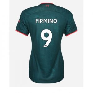 Frauen Liverpool 3rd trikot 2022-23 Kurzarm Fußballtrikots Roberto Firmino 9