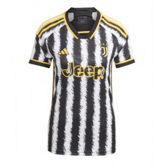 Günstig Frauen Juventus 2023-24 Heimtrikot Kurzarm