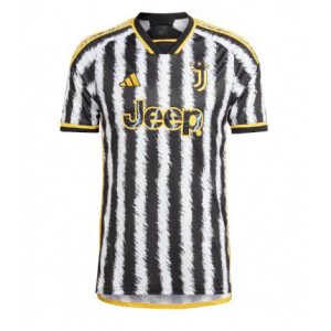 Günstig Fussballtrikots Juventus 2023-24 Heimtrikot Kurzarm für Herren