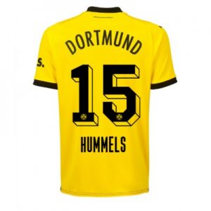 Herren Borussia Dortmund BVB Heimtrikot 2023-24 Kurzarm Mats Hummels 15