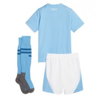 Kinder Fußball Trikot Manchester City Heimtrikot 2023-24 Trikotsatz Kit online bestellen-1