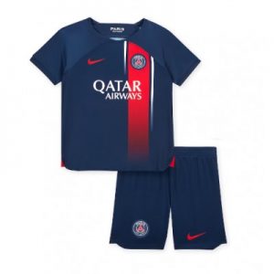 Kinder Heimtrikot Paris Saint-Germain PSG 23-24 Trikot Trikotsatz Personalisierbar