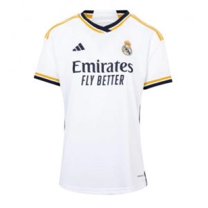 Herren Real Madrid Heimtrikot 2023-24 Kurzarm Personalisierte Fußballtrikots-1