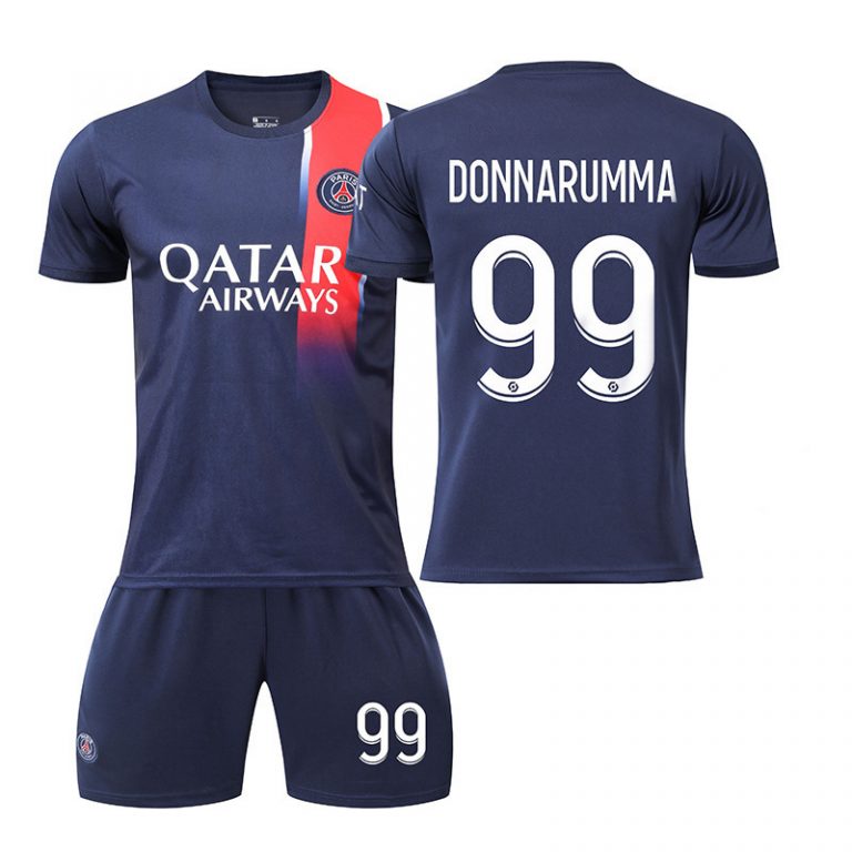 Paris Saint-Germain PSG 23-24 Heimtrikot Trikotsatz für Herren DONNARUMMA 99