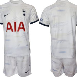 Herren Fußballtrikots Trikotsatz Tottenham Hotspur Heimtrikot 2023-24 weiß