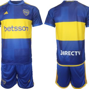 Herren Heimtrikot Boca Juniors 23-24 Trikot Anpassbare Name und Nummer