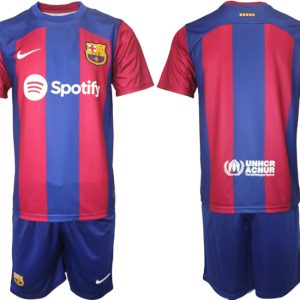 Herren Heimtrikot FC Barcelona 2023-2024 Trikot Trikotsatz im Sale