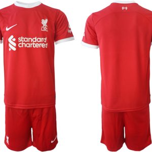 Liverpool FC Heimtrikot 2023-24 rot Fußballtrikots Trikotsatz für Herren