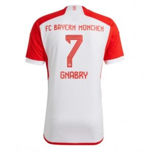 Herren Bayern Munich Heimtrikot 2023-2024 Kurzarm Serge Gnabry 7