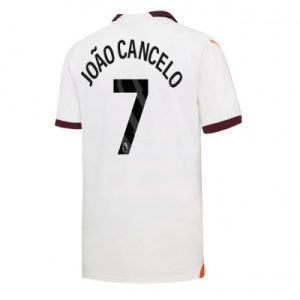 Herren Fußball Trikot Manchester City Auswärtstrikot 2023-2024 Kurzarm Joao Cancelo 7