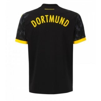 Neueste Fußballtrikots Borussia Dortmund Auswärtstrikot 2023-2024 Kurzarm
