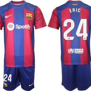 Shop Fußballtrikots Herren FC Barcelona 2023-2024 mit Aufdruck ERIC 24