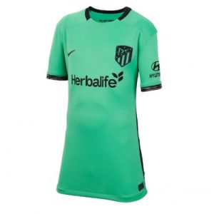 Frauen Atletico Madrid 3rd trikot 2023-24 Kurzarm Fußballtrikot