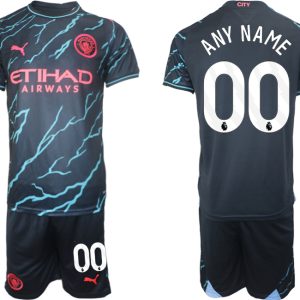 Herren Set Manchester City Drittes Trikot 2023/24 bestellen Personalisierbar