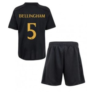 Kinder Fußball Trikot Online Real Madrid 3rd trikot 2023-24 Trikotsatz Jude Bellingham 5