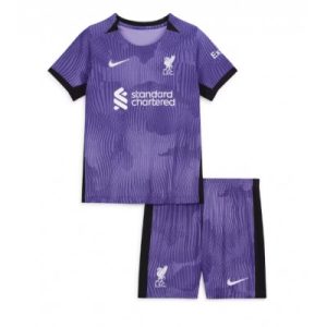 Kinder Fußballtrikot Set Liverpool 3rd trikot 2023-2024 Bestellen Personalisierbar