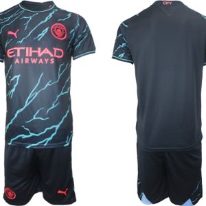 Manchester City Drittes Trikot 2023/24 Trainingsanzug für Herren