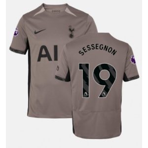 Fußballtrikots On Sale Tottenham Hotspur 3rd trikot 2023-24 Kurzarm Ryan Sessegnon 19