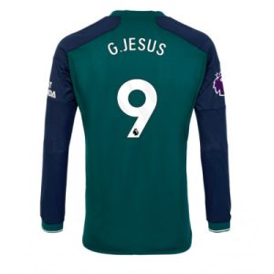 Herren Fußballtrikot Arsenal 3rd trikot 2023-24 Langarm Gabriel Jesus 9