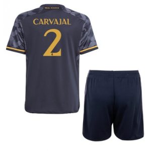 Kinder Fußball Trikot Set Real Madrid 2023-24 Auswärtstrikots Daniel Carvajal 2