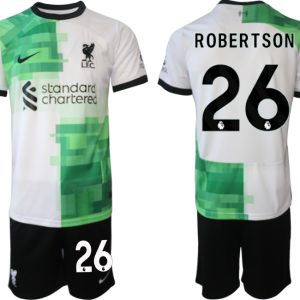 Fußballtrikot Herren Set Liverpool FC Auswärtstrikot 2023-24 Andrew Robertson 26