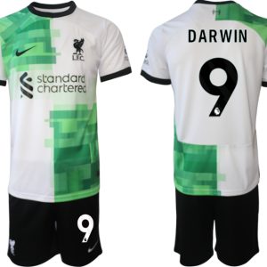 Fußballtrikot Herren Set Liverpool FC Auswärtstrikot 2023-24 Darwin Nunez 9