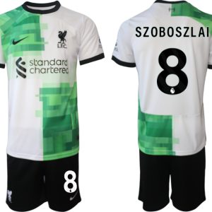 Fußballtrikot Herren Set Liverpool FC Auswärtstrikot 2023-24 Dominik Szoboszlai 8