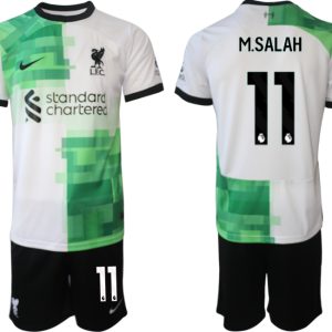 Fußballtrikot Herren Set Liverpool FC Auswärtstrikot 2023-24 Mohamed Salah 11