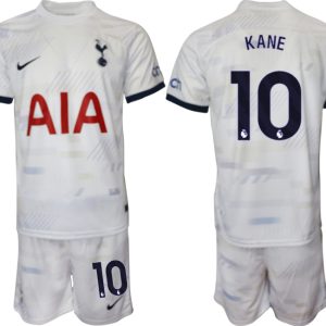 Günstige Fußballtrikots Herren Trikotsatz Tottenham Hotspur Heimtrikot 2023-24 Harry Kane 10