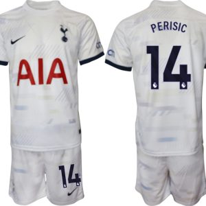 Günstige Fußballtrikots Herren Trikotsatz Tottenham Hotspur Heimtrikot 2023-24 Ivan Perisic 14