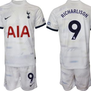 Günstige Fußballtrikots Herren Trikotsatz Tottenham Hotspur Heimtrikot 2023-24 Richarlison 9