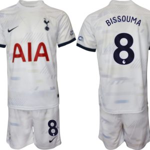 Günstige Fußballtrikots Herren Trikotsatz Tottenham Hotspur Heimtrikot 2023-24 Yves Bissouma 8