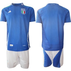 Herren Italien Heimtrikot 2024-2025 Günstige Fußball trikotsatz