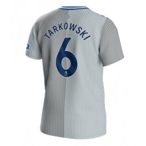 Everton 3rd trikot 2023-24 grau Kurzarm James Tarkowski 6