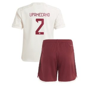 Fußballtrikot für kinder set Bayern München 3rd trikot 23/24 Dayot Upamecano 2