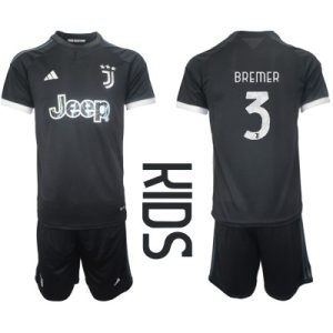 Fußballtrikot set Kinder sale Juventus 3rd trikot 2023-2024 Gleison Bremer 3