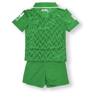 Kinder Trikotsatz Real Betis 2023-2024 Auswärtstrikot grün T-shirt-1