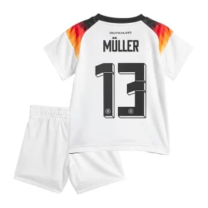 Günstige Deutschland Nationalmannschaft DFB EM 2024 Heimtrikot Thomas Muller 13