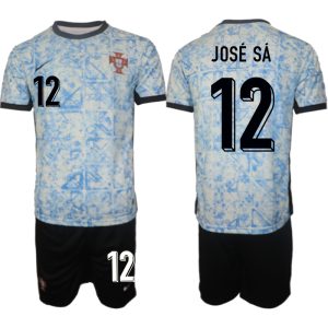 Fußball Trikots Kaufen Billig Portugal trikot EM 2024 Auswärts Trikot Jose Sa 12